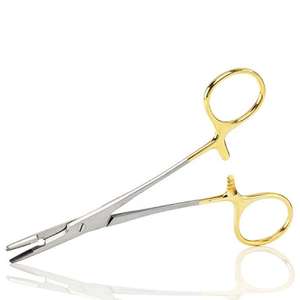 Portaagujas Mayo Hegar, Pinzas Quirúrgicas, Instrumento Dental Funcional, Portaagujas Dental Crile Wood de SurgiRight Instruments - Product Image 2