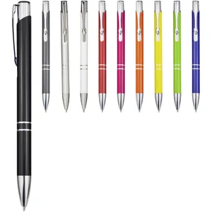 Personalized Aluminum Coin Ballpoint <b>Pen</b> for Promotional Merchandising - Product Image 1