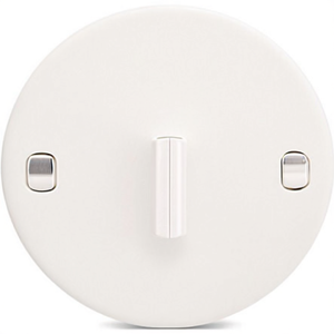 Poignée de porte coulissante HEWI 538.60MLB en polyamide 99% blanc mat, épaisseur 22 mm, pour portes en bois avec encoche de 55 mm - Product Image 3