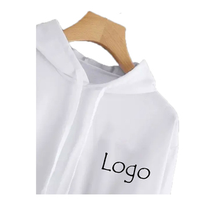 Sudaderas con Capucha Ecológicas de Poliéster/Algodón para Mujer, Ropa de Invierno Antiarrugas, Impresión Personalizada, Suministro ODM, Logotipo Frontal - Product Image 2