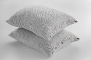 ปลอกหมอนมัสลินออร์แกนิค 4 ชั้น (50x70 ซม.) - นุ่มพิเศษ - Product Image 3