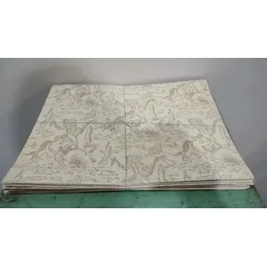 วินเทจกลางศตวรรษที่1950s-60S วอลล์เปเปอร์เหลว Karl hohn 33แผ่นมากรูปแบบเรขาคณิตแผ่นผนังสำหรับใช้ในสำนักงานหรือโรงเรียน - Product Image 1