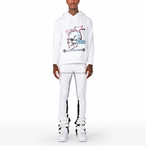 ชุดวอร์มวินเทจโอเวอร์ไซส์สำหรับผู้ชายมาใหม่ชุดวอร์มขาบานสไตล์คลาสสิกสำหรับผู้ชาย - Product Image 1