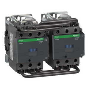 Contattore di Inversione SCHNEIDER ELECTRIC LC2D80F7 TeSys D 3P(3 NO) AC-3 <= 440 V 80 A con Bobina 110 V AC - Product Image 1