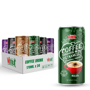 VINUT Café moka 170ml Boisson très vendue Échantillon gratuit Marque privée OEM ODM Fournisseurs en gros en grains de café Arabica - Product Image 2