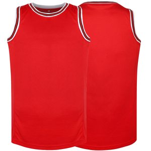 Maillot de basket-ball unisexe réversible, tissu en maille respirant à séchage rapide, taille plus, conçu pour l'entraînement et la compétition en équipe - Product Image 1