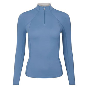 Chemises polo classiques et uniques pour femmes à manches longues, couche de base UPF50+, évacuation de l'humidité, pour l'équitation - Product Image 5