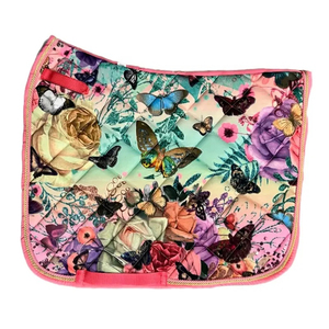 Meilleure vente de tapis de selle d'équitation personnalisés tapis de selle d'équitation de sport en coton de sublimation de haute qualité - Product Image 5