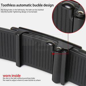 เข็มขัดหนังเข็มขัดหนังป้องกันแบบปรับได้เข็มขัดหนัง - Product Image 3