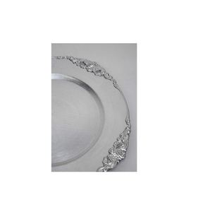 Charger Plates Wholesale Rose Gold China Black Silver Red White Party Handmade <b>Wedding</b> Technology Glass <b>Packing</b> Packaging Color - Product Image 1