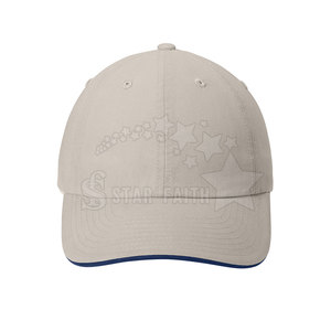 Deportes al aire libre diseño clásico sombrero de béisbol última llegada Unisex al por mayor personalizado sándwich ala estilo deportivo - Product Image 1
