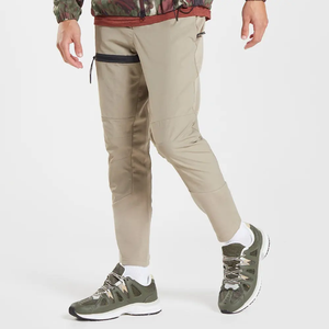 Pantalones lisos de secado rápido de estilo callejero de algodón para hombre, pantalones holgados para correr y correr, pantalones para correr y entrenar - Product Image 4