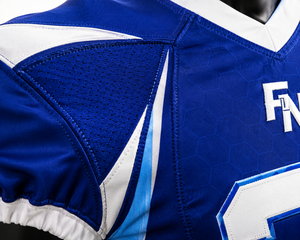 Vente en gros de maillots de football américain personnalisés pour hommes, 100% polyester, anti-bactériens, de haute qualité, à prix avantageux - Product Image 4