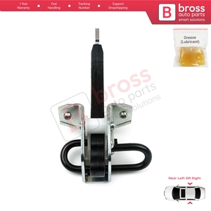 BDP1072 Rear Door <b>Hinge</b> Brake Stop Check <b>Strap</b> Limiter for 7 Series E38 Sedan 1994-2001 51228234605 - Product Image 3