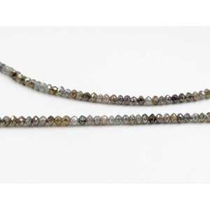 Perles de diamant facettées multicolores 100% naturelles, diamants en vrac pour bijoux, 3 à 4,5 mm - Product Image 1