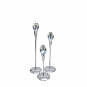 Antique <b>Gold</b> Iron Candle <b>Holders</b> Set 2 Metal <b>Candlesticks</b> Handmade Eco-Friendly Luxury Unique Elegant Wedding Home Tabletop - Product Image 4