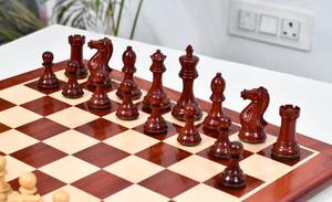 Pièces d'échecs professionnelles Honor of Staunton, en bois de palissandre et de buis, poids réel, roi de 4,0 pouces, au meilleur prix - Product Image 3