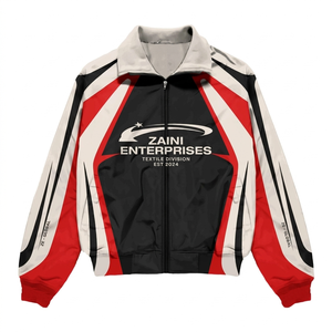Chaqueta Cortavientos de Invierno para Hombre a Precio Económico, Estilo Urbano, Impermeable, Transpirable, con Cuello Camisero, Color Liso y Logotipo Frontal - Product Image 4