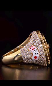 Bague en moissanite intemporelle pour homme, alliance luxueuse et étincelante, parfaite pour les fiançailles, les mariages ou comme bijou de tous les jours - Product Image 3