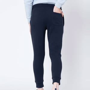 Venta caliente de los hombres de moda Slim Fit Joggers cómodos pantalones de chándal casuales tela de lona antiarrugas liso teñido recto - Product Image 4