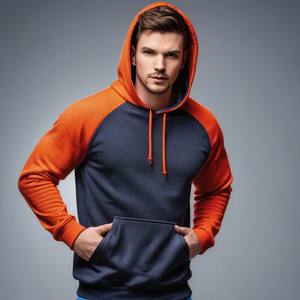 ขายส่งคุณภาพสูงขนาดใหญ่สีขาว Zip up Hoodie XL Unisex Crop Top พัฟการพิมพ์เทคนิคโดยตรงผู้ผลิตเสื้อผ้า - Product Image 6