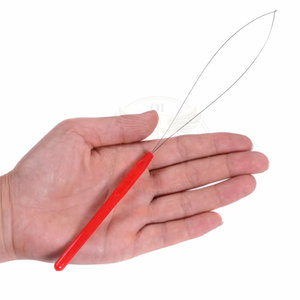 Stainless Steel Micro <b>Bead</b> <b>Threading</b> Needle Tool for Hair Extensions Ring Application and Salon Styling Use in Wholesale - Product Image 6