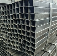 Tube carré et rectangulaire en acier de précision ASTM A500 ERW de taille personnalisée pour les structures de construction et les machines