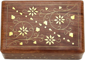 กล่องใส่เครื่องประดับไม้สุดหรูสำหรับผู้หญิง พร้อมงานแกะสลักแบบแคชเมียร์ที่ประณีต ทำด้วยมือ ปรับขนาดได้ ใช้เป็นของขวัญ - Product Image 2