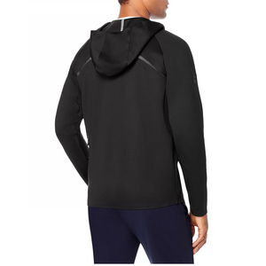 Acceptez votre Logo et votre Design imprimé 50% coton 50% Polyester doublé polaire automne et hiver personnalisé homme à capuche - Product Image 4
