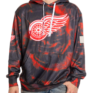 Sudadera con Capucha Casual para Hombre, Manga Larga, Invierno, Algodón Grueso, Estampado por Sublimación, Ropa Lisa Teñida, Sudadera con Capucha Pesada - Product Image 2