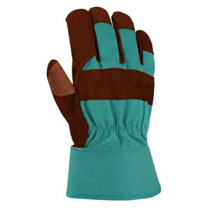 Guantes de cuero de grano de piel de vaca Rigger canadiense para hombre Guantes DE SEGURIDAD antiestáticos de trabajo industrial con palma de grano de piel de vaca - Product Image 2