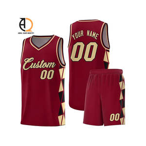 Ensemble de maillot de basket-ball respirant, personnalisé, de haute qualité, sublimation, uniforme de basket-ball - Product Image 4