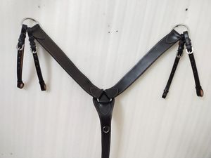 Pechera de caballo occidental de cuero de calidad superior Tamaños personalizados disponibles para pedidos a granel Elaborados EN LA India ..... - Product Image 2