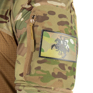 Camiseta de Manga Corta para Hombre P1G con Tela Transpirable de Secado Rápido, Ajuste Ergonómico, Detección de Agujas, 100% Poliéster, Camuflaje LACERTA - Product Image 3