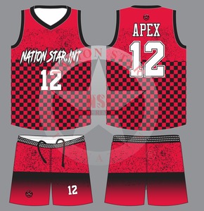 Año Nuevo personalizar Club equipo baloncesto uniforme conjunto sublimación baloncesto equipo uniforme - Product Image 4