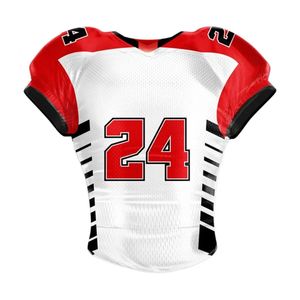 Uniforme de football américain de grande taille, prix d'usine, nouveau design, service OEM, pour hommes - Product Image 1