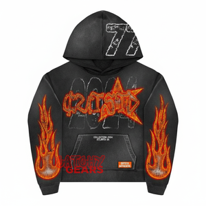 Conjunto de pantalones de chándal y Sudadera con capucha pistas de diamantes de imitación personalizadas: conjunto de chándal de diamantes de imitación OEM con logotipo personalizado, Sudadera con capucha ostentosa y conjunto de Jogger - Product Image 5