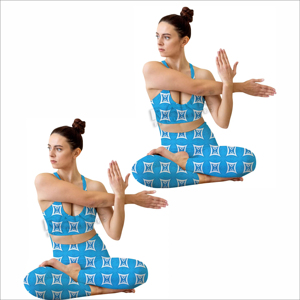 Ropa Deportiva Transpirable con Sujetador Deportivo Elástico y Leggings, Ideal para Ejercicio, Gimnasio, Yoga, Conjuntos para Mujer - Product Image 4