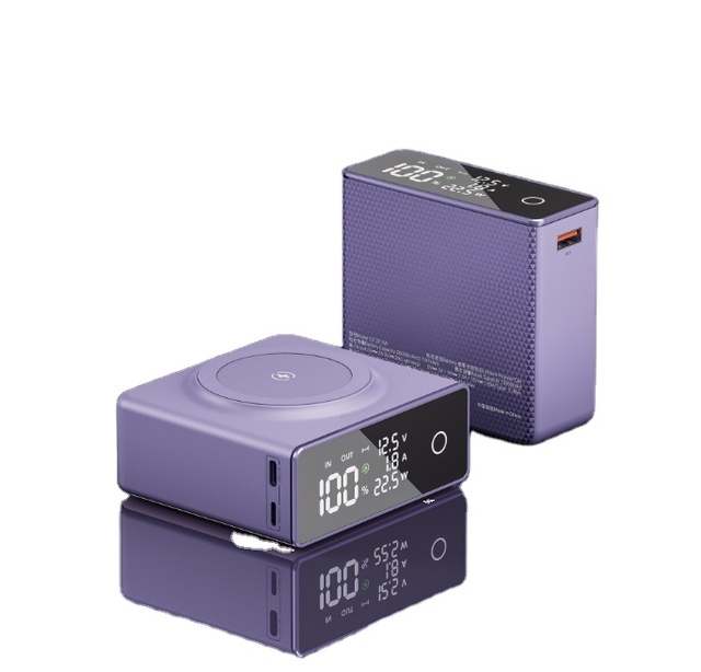 Power Bank Magnetic Safety Power Bank 20000mah Fast Charging Mobile Wireless Power Bank Fast Charging