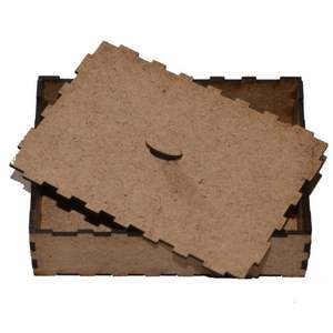 Boîte de rangement en MDF Décoration de Noël de luxe Vente chaude Cadeaux et artisanat Boîtes en bois Panneaux muraux fabriqués en Inde - Product Image 2