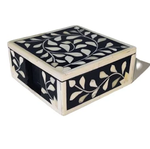 Posavasos con incrustaciones de madreperla de lujo personalizado para el hogar, oficina, café, decoración, venta al por mayor, posavasos con incrustaciones de fregona ecológicos - Product Image 4