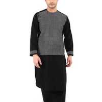 Vente en gros en ligne Vente en gros de costume afghan 2 pièces avec broderie personnalisée pour homme Kurta à manches longues avec motif Salwar Kameez pour adultes