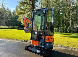 จัดส่งฟรี AGT LH12RS เครื่องขุดไฮดรอลิกขนาดเล็ก30HP 36 "ใบมีดย้อนกลับ15" พัดลมระบายความร้อนเครื่องยนต์ EPA CE ช่วย - Product Image 6