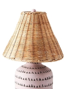 Hand-Woven Vintage Style Lampshade Removable Lampshade Rattan Lampshades <b>Frames</b> From Vietnam - Product Image 3