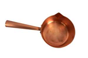 Royal Quality Metal Sauce Pans For Kitchenware Hotel Restaurantware Home Use Rose Gold Polished Sauce Pans Frying Pan Utensils - Product Image 3