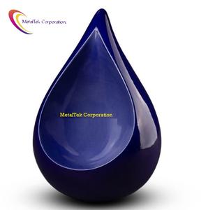 Nueva urna de cremación en forma de lágrima de estilo americano, Color personalizado, recuerdo para adultos, cenizas conmemorativas, urna decorativa para entierro funerario - Product Image 6