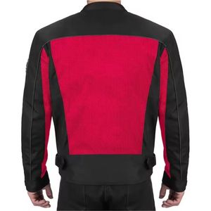 2025 New Arrival Men's <b>Summer</b> <b>Motorcycle</b> <b>Jacket</b> Windproof Sports & Auto Racing Leather Biker Riding <b>Jacket</b> Textile Material - Product Image 6