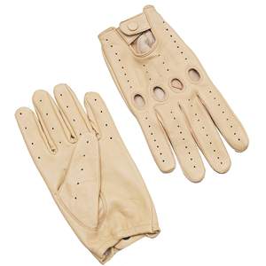 Gants en cuir Gants de conduite Classique Vintage Old Car Chauffeuring Gants de mode élégants - Product Image 2