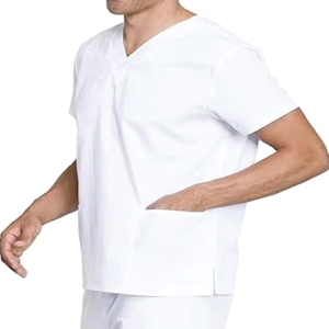 Uniforme de Enfermería Personalizado para Hombre y Mujer, Uniforme de Enfermería de Color Blanco - Product Image 3