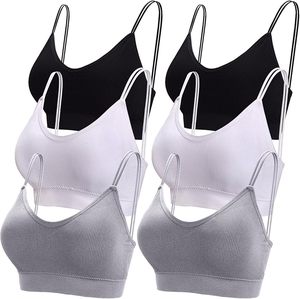 Sujetador Deportivo de Yoga para Mujer, Talla Grande, Cuello Redondo, Soporte Alto, Ecológico, Resistente a Impactos, con Relleno Extraíble, Elástico en Cuatro Direcciones, Ligero - Product Image 4